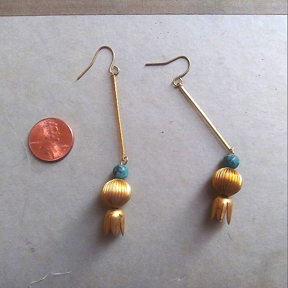 'Squashed 2' in Turquoise - Picture 3 of 3